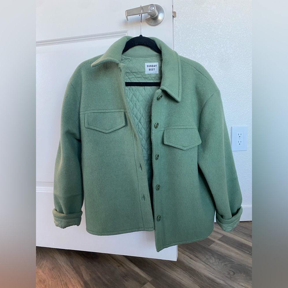 Aritzia Green Jacket